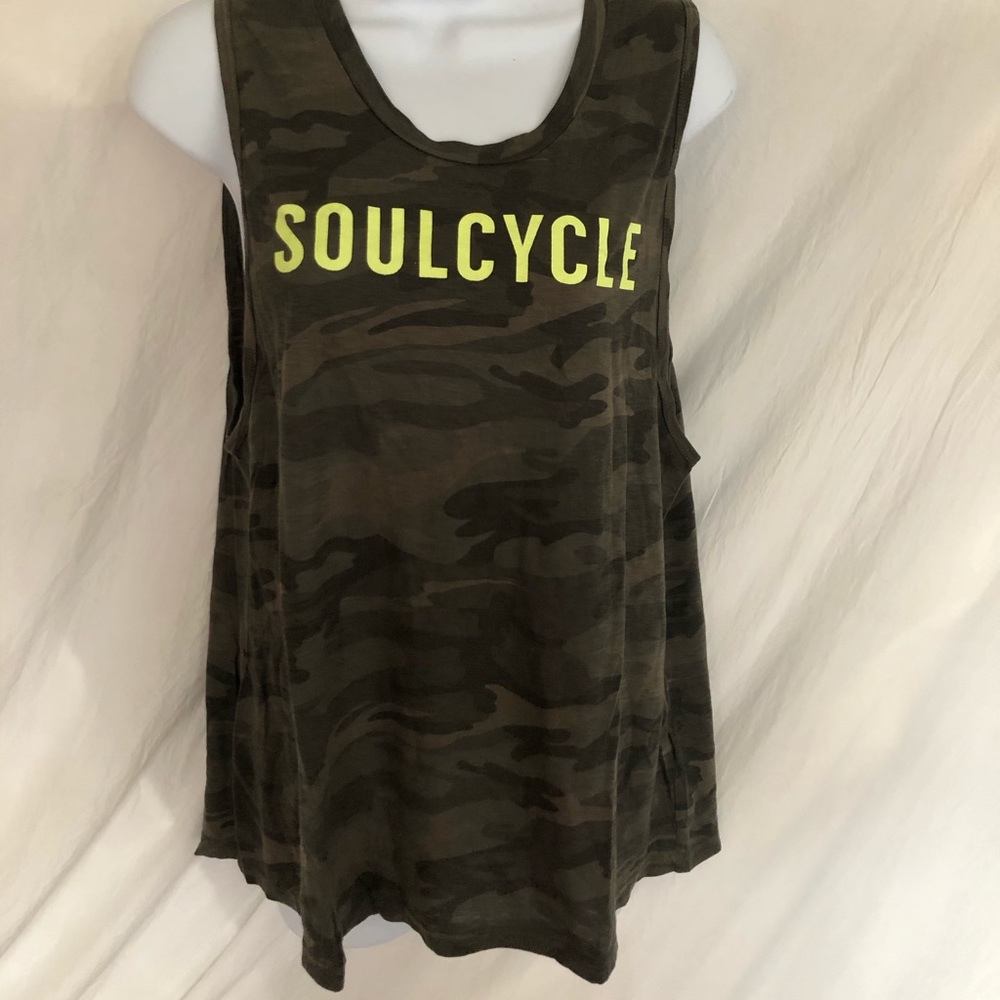 Soul cycle muscle shirt